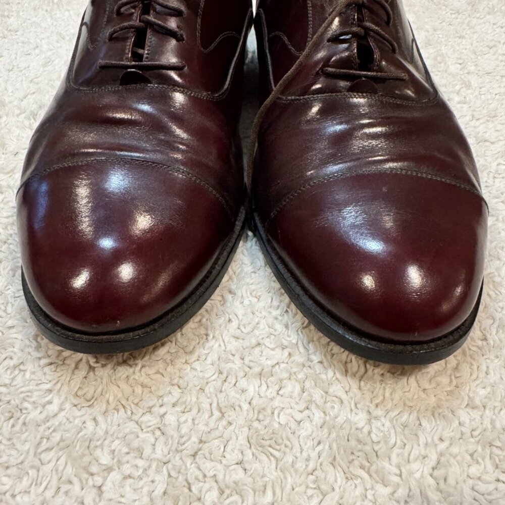Salvatore Ferragamo Men's  Lace Up Oxfords Size 10 - Picture 11 of 13